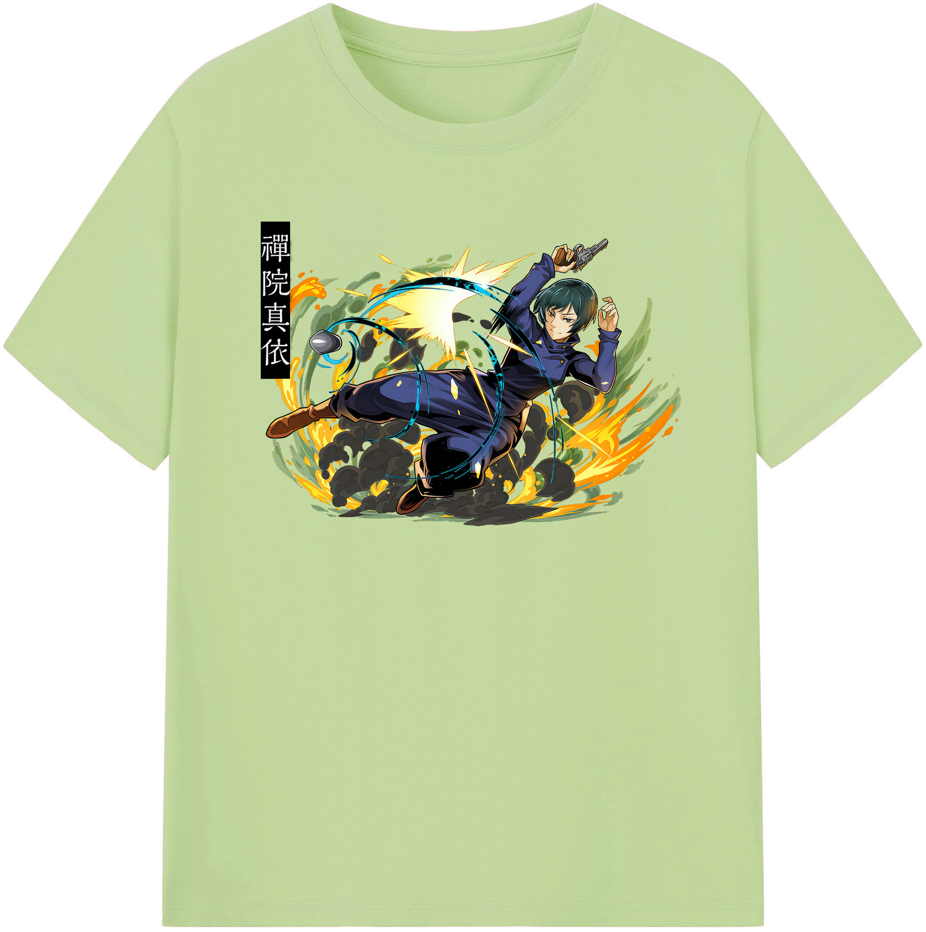 （画像用） 呪術廻戦 Jujutsu Kaisen 綿100％半袖Tシャツ（フロントプリント）